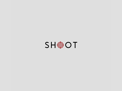 Shoot concept graphic design logo logo design logotype minimalistic shoot simple