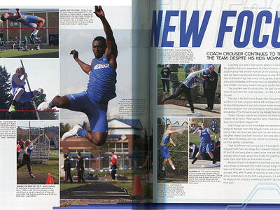 Yearbook Sports Spread