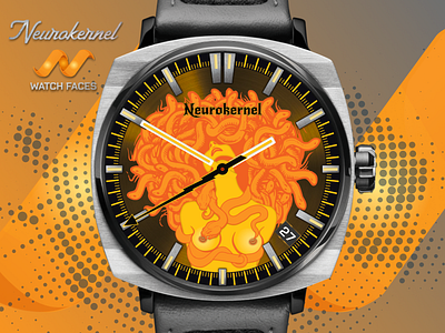 Neurokernel Medusa design watches watchface watchmaker