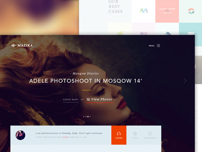 ☊ MAZIKA - Responsive Project