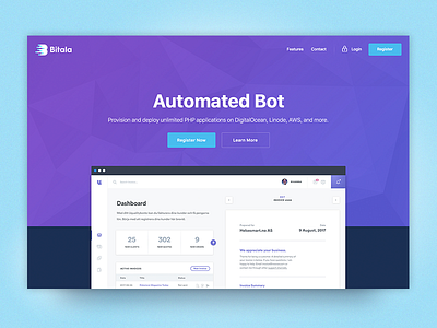 Landingpage Automated Bot (WIP)