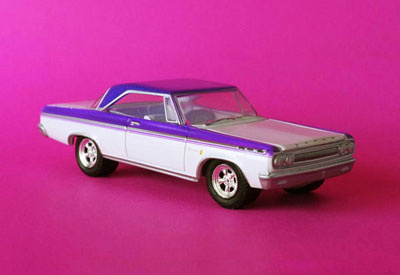 Pink Car cars grid photography pink purple retro tabletop vintage