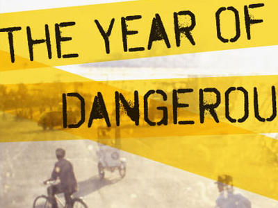 Book Cover Series – Year of Living Dangerously typography