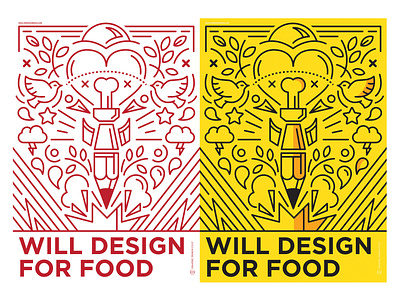 Will Design For Food design graphic graphic design illustration poster poster design vector vector art