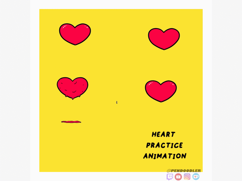 heart animation practice
