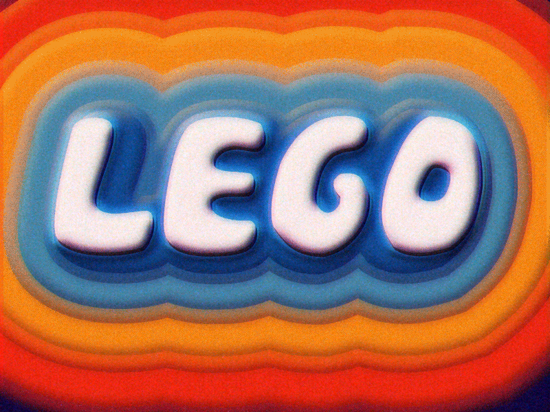 Retro Vintage Lego Gif