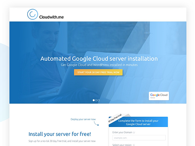 Cloud With Me and Google Cloud partnership campaign