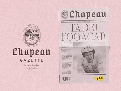 The Chapeau Gazette No001 - Tadej Pogacar