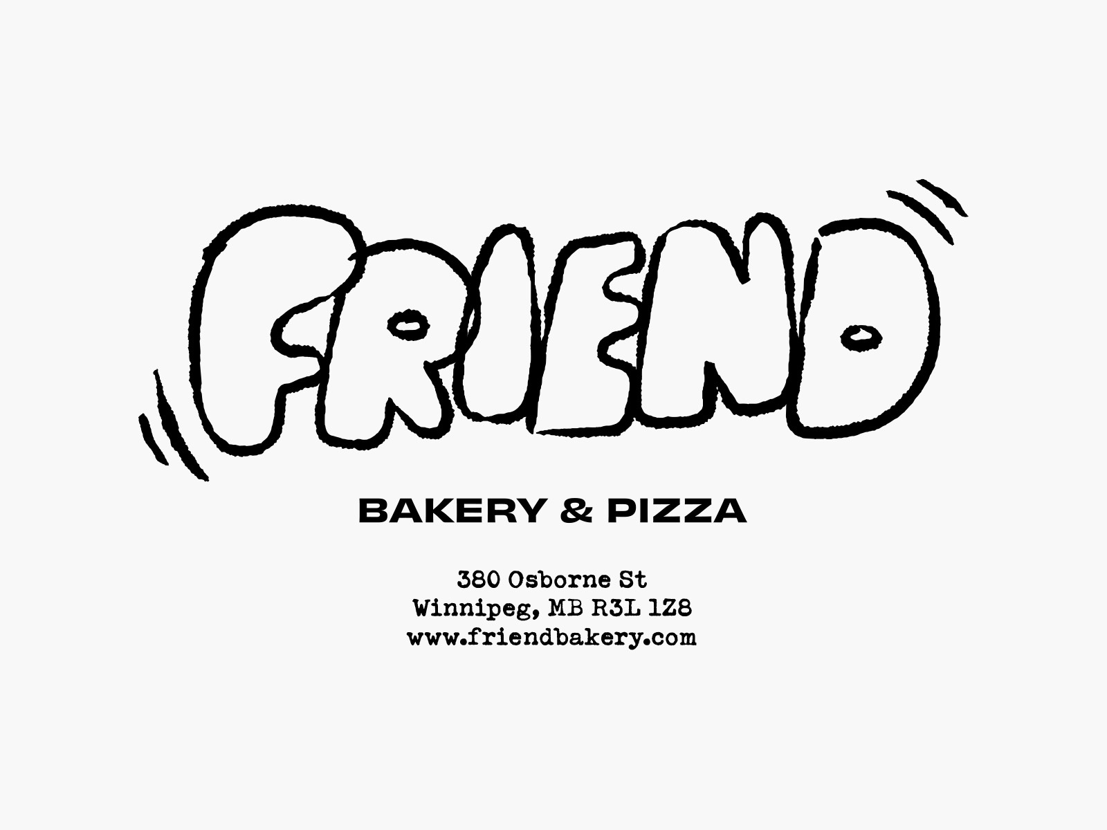Friend Bakery & Pizza by Andreas Pedersen on Dribbble