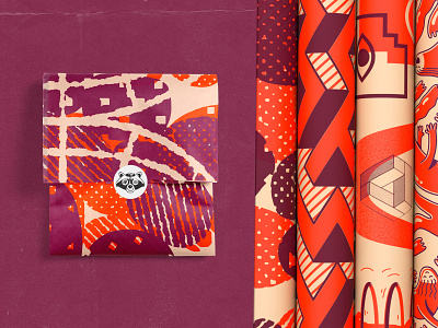 Olika form/Lika värde branding design gift wrapping paper graphic design human rights illustration illustrator im sweden kolossal wrapper wrapping paper