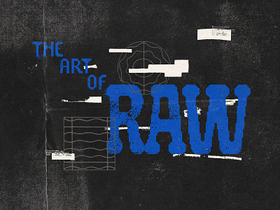 RAW albumcover chladni chladni figures chladni pattern graphic design illustration illustrator lettering pixel type pixel typography redacted texture type type design typography vinyl vinyl artwork vinyl cover typography