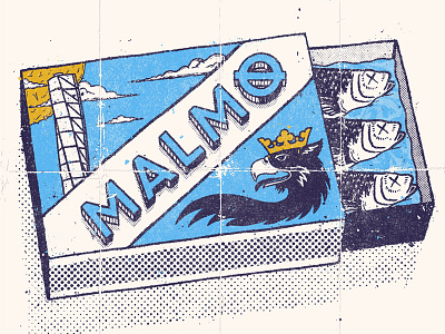 Grettings from Malmö art cintiq graphic design handlettering illustration illustrator lettering malmö typography wacom