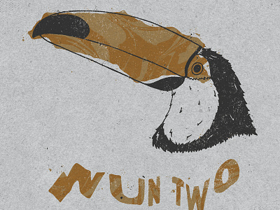 Wun Two the Toucan beats handlettering hiphop illustrate illustration illustrator lettering photoshop vinyl