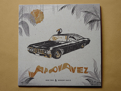 Vapowavez - Vinyl cover artwork & design
