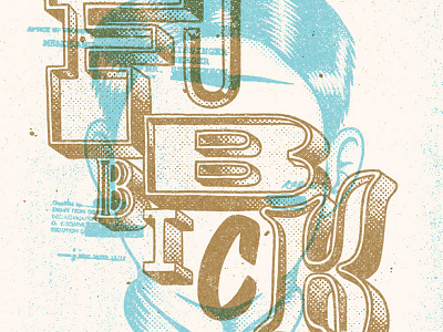 Fubbick art cintiq graphic design handlettering illustration illustrator lettering texture wacom