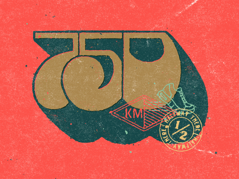 750 km by Andreas Pedersen on Dribbble