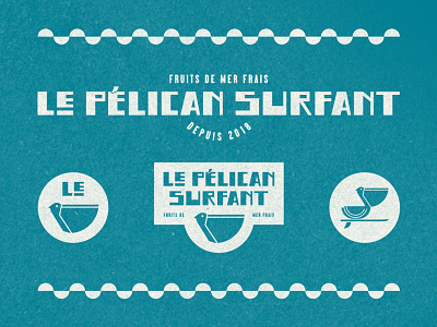Le Pélican Surfant - Extended brand & Alternates