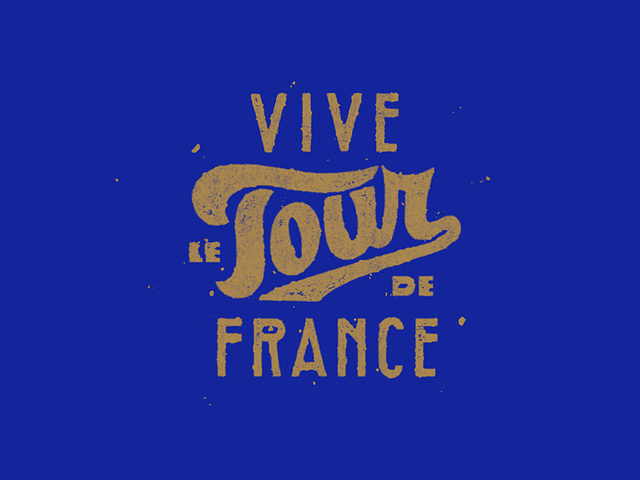 Vive Le Tour De France by Andreas Pedersen on Dribbble