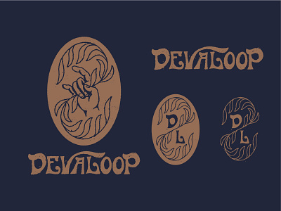 Reject-a-loop brand identity branding handlettering illustration lettering logo logotype type typography wordmark