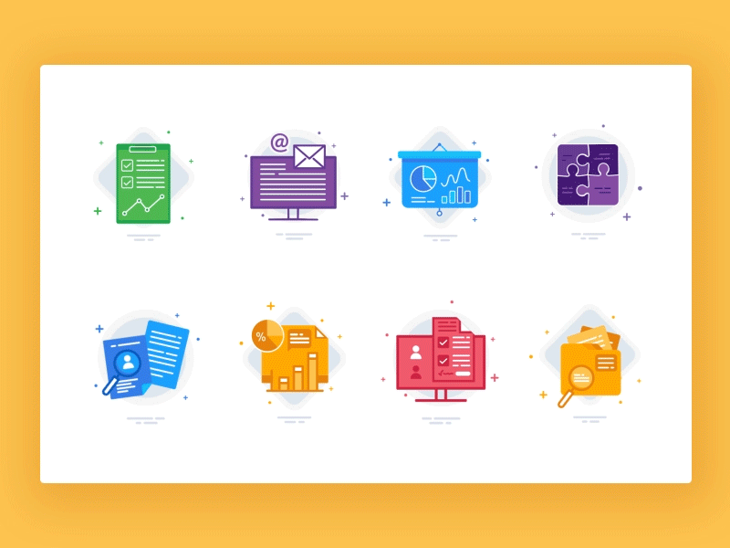 Teodesk collaboration colorful hr icons management project resources sales