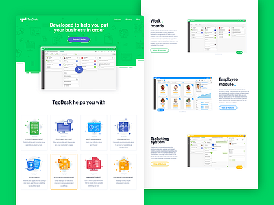 Teodesk @business @colorful @document @green @hr @management @project @recruitment @resources @sales @startup