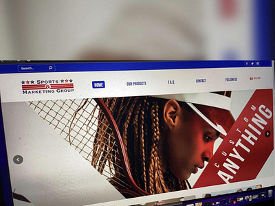 Cat Sports Marketing Group Website Design