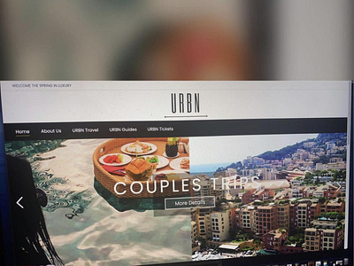 URBN Website Design