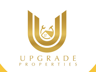 Upgrade Properties Logo Design