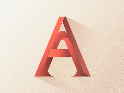 letter A identity letter letter a letterform logo mark symbol typo typography vector