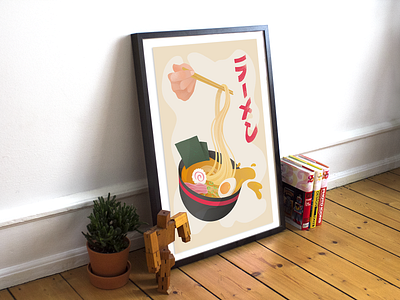 poster for ramen lovers