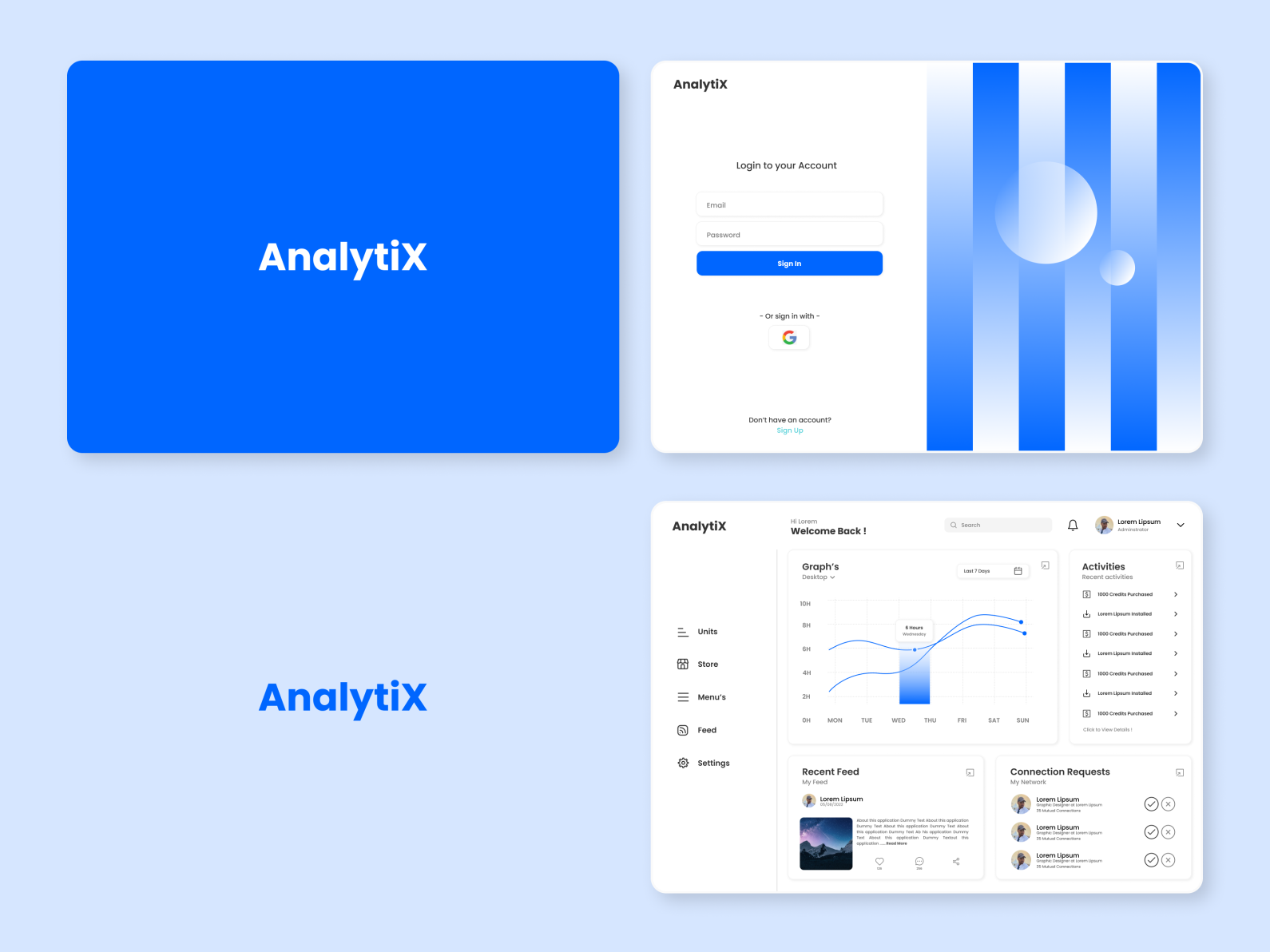 AnalytiX Comprehensive Data Analysis UI by Aditya Pradhan on Dribbble