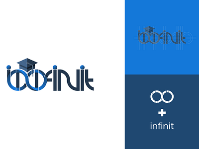 Infinit- An Tutorial Logo branding design graphic design illustration logo vector