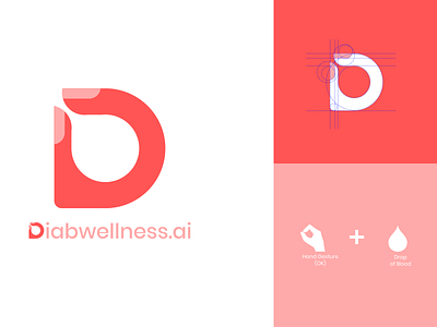 Diabwellness.ai - Sample Branding branding design graphic design illustration logo