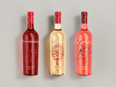 Marquee Wine branding design graphic design illustration logo type