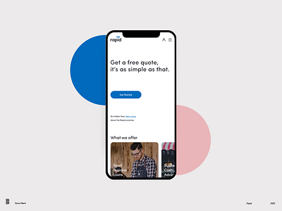 Rapid Mobile UI Rebrand banking branding branding and identity colors financial logo mobile ui ui ui design ux