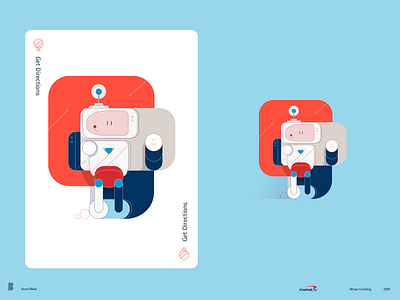 Capital One - Product branding & Illustration branding card design cards ui coaching color colorful creative direction design dinosaur education finance grow hiking illustration learn robot sailboat space