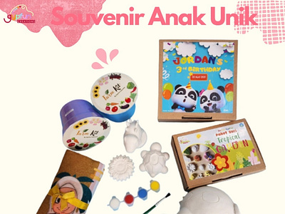 Goody Bag Ultah Anak Eksklusif Gypfun Creation READY STOCK gift hadiah kado souvenir