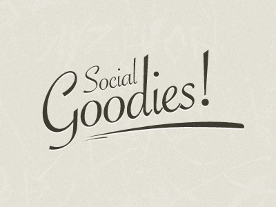 Social Goodies free icons social