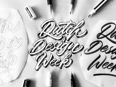 DUTCH DESIGN WEEK calligraphy ddw ddw2016 design dutch dutchdesignweek handlettering lettering type typography