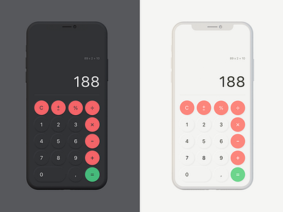 Daily UI - Calculator - redesign