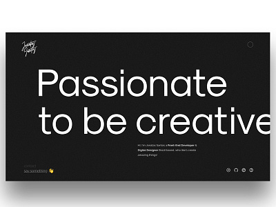 folio - 19 black minimalism portfolio typography ui ux