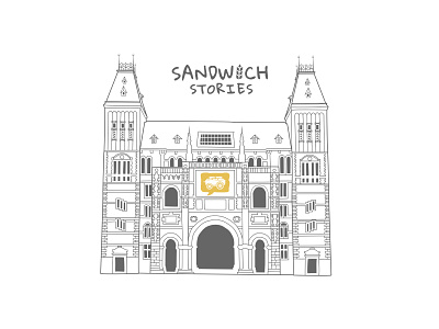 Rijksmuseum - Sandwich Stories design graphic design illustration vector vector flat illustration