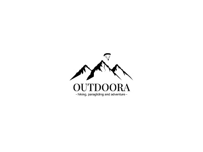 Outdoora Logo design graphic design logo vector vector flat illustration