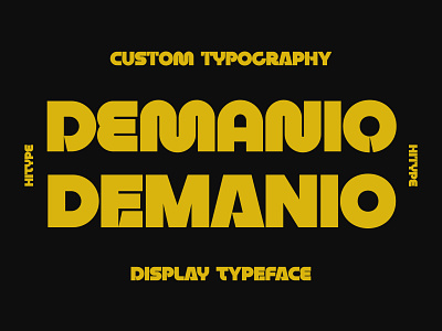 Demanio Display Typeface