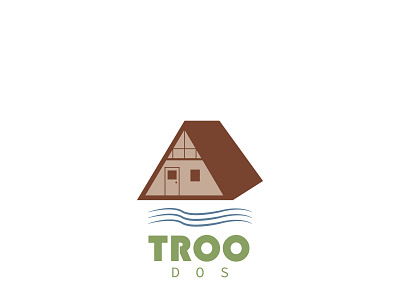 Logo for TROODOS branding design graphic design illustration logo vector