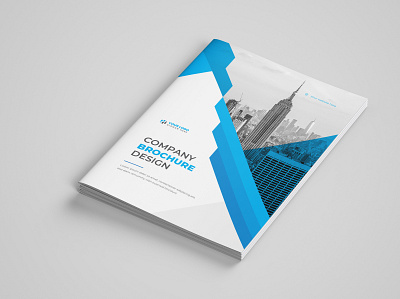 Company Business Profile Template annual report blue branding brochure clean company profile corporate flyer cover design flyer identity minimalist portfolio presentation profile template