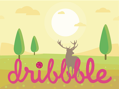 Hello, Dribbble！