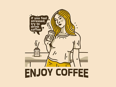 Enjoy coffee