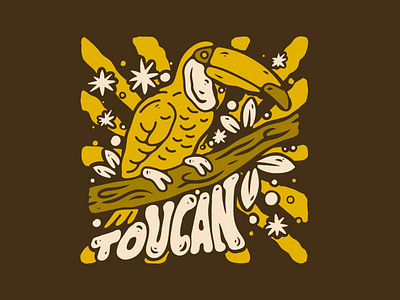 Toucan bird adipra std adpr std art logo branding design illustration logo parrot ui vector vintage art
