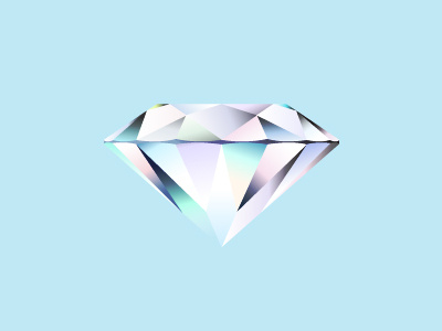Diamond icon color crystal design diamond element graphic hipster icon shape symbol